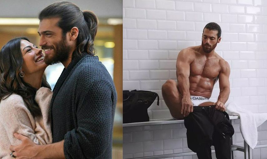 Can Yaman soyundu gözler kanadı! İç çamaşırı reklamında oynayan Can Yaman'ı o halleri viral oldu