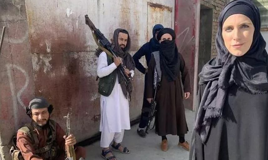 Canlı Yayında CNN International Ekibi Taliban'ın Saldırısına Uğradı