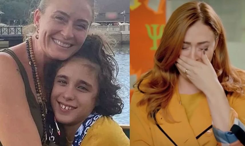 Canlı yayında duygusal anlar! Ceyda Düvenci'yi ağlatan soru: Kızı Melisa ile ilgili...
