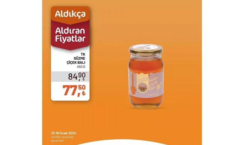Tarım Kredi Kooperatif Marketleri’nden enflasyona karşı atak: Ocak ayında birçok ürüne indirim yapıldı