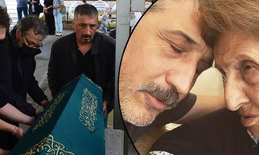 Cem Davran’ın cenazede zor anları: Annesi toprağa verirken ayakta durmakta zorlandı