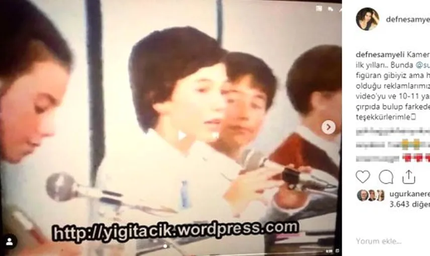 Cem Yılmaz, Defne Samyeli'yi Yıllar Önceki Görüntülerinden Tanıdı