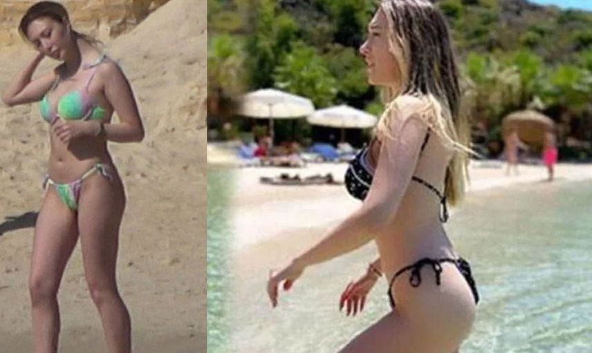 Yasmin Erbil bikinisiyle ortalığı kasıp kavurdu babası Mehmet Ali Erbil sinirden deliye döndü