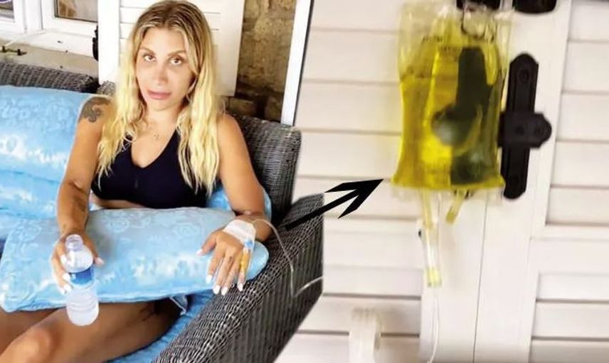 İrem Derici Çeşme Tatilinde Hastanelik Oldu! Haberi Sosyal Medyadan Paylaştı