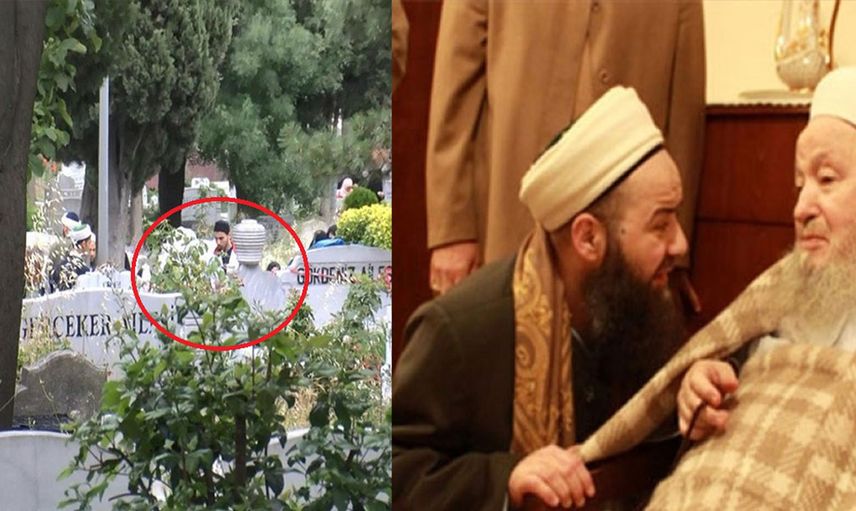 Cübbeli Ahmet Mahmut Ustaosmanoğlu'nun cenazesinde hüngür hüngür ağladı! Mahmut Efendi'nin Cübbeli Ahmet'e vasiyeti herkesi şoke etti