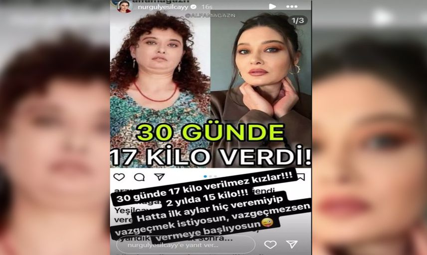 Nurgül Yeşilçay'ın zayıflama sırrı şoke etti! Herkes bu yöntemi konuşuyor: 30 günde 17 kilo nasıl eridi?
