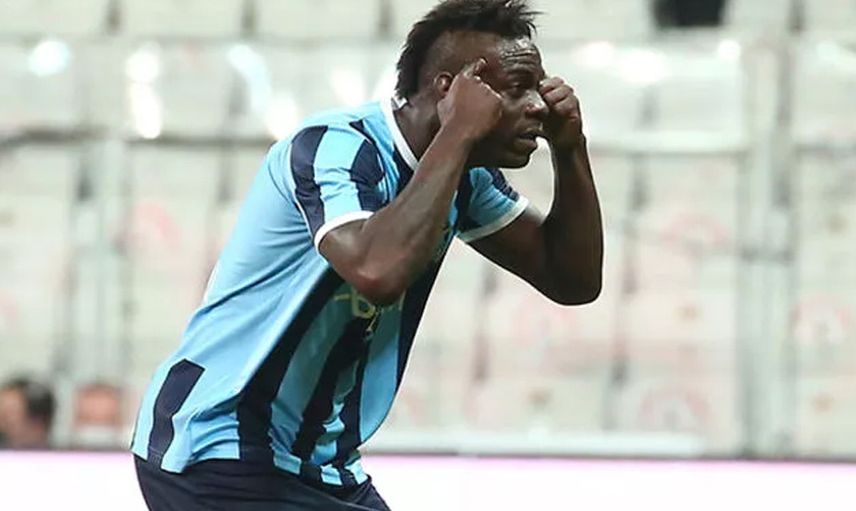 Adana Demirsporlu Mario Balotelli, Menemenspor'da Forma Giyen Kardeşiyle İddiaya Girdi!