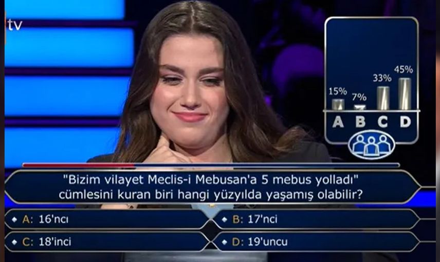 Seyirci jokeri kullandı ama...