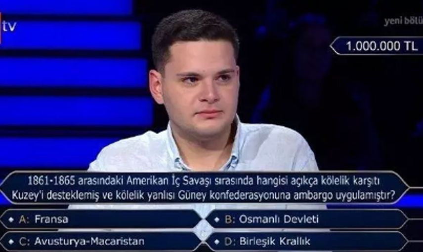 1 Milyınluk soru dikkat çekti