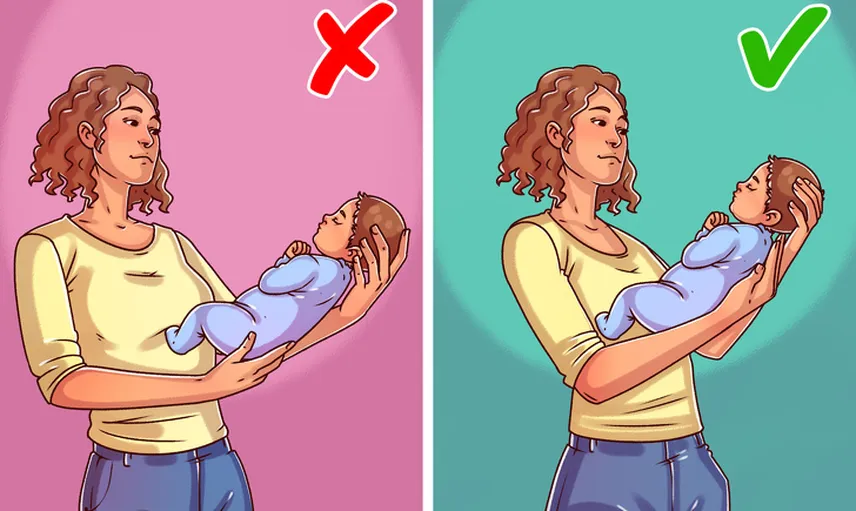 Bebekleri Kucakta Tutmanın 6 Sağlıklı ve Doğru Yolu