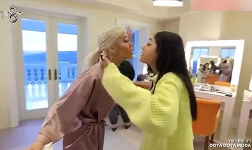 Doya Doya Moda oldu mu sana Doya Doya Kavga! Yarışmacılar birbirine girdi ortalık karıştı