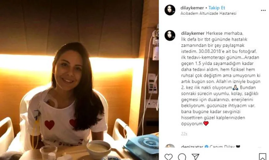 Dilay Kemer İlik Nakli Olacağını Duyurup Dua İstedi