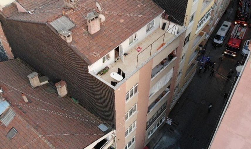 Şişli’de 6 Katlı Bina, Çökme Riski Sebebiyle Tahliye Edildi
