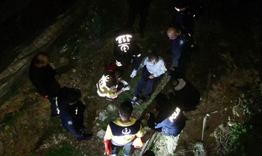 Mersin'de Kaybolan Alzheimer Hastası Teyze, Drone ile Bulundu