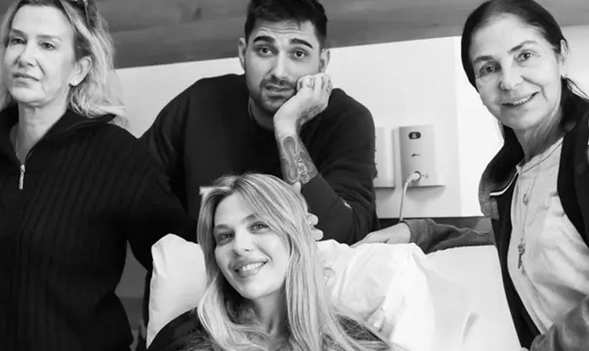 İbrahim Tatlıses'in gelini Yasemin Şefkatli ikiz bebeklerini gösterdi!