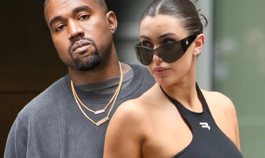 Dünyaca ünlü isim Kanye West'in eşi sınır tanımıyor: Şimdi de neon yeşil taytını yarıya kadar indirip sokakta öyle gezdi!