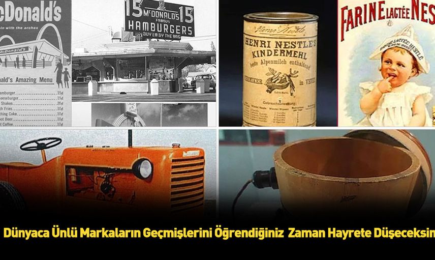 Dünyaca ünlü markaların ilk ürünleri