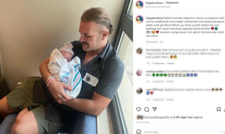 Yaprak Dökümü’nün Oğuz’u Tolga Karel dördüncü kez baba oldu! Bebeğine verdiği isim herkesi şaşkına çevirdi