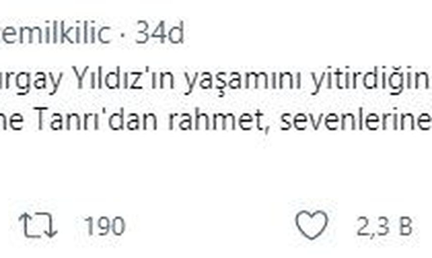 Başarılı Oyuncu Turgay Yıldız Geçirdiği Kalp Spazmı Sonrasında Hayatını Kaybetti