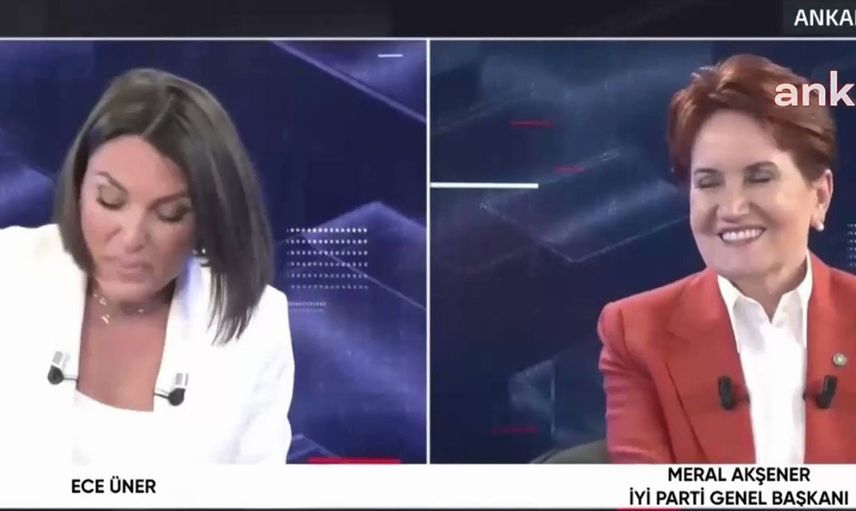 Meral Akşener’i ifşa etti: Ece Üner yine mikrofonu açık unutunca olanlar oldu