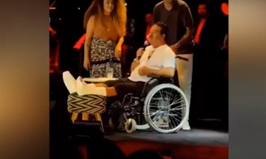 Babalarıyla birlikte sahneye çıktılar