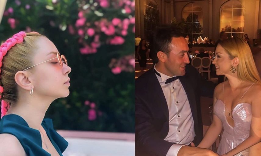 Ece Seçkin tangasıyla spor yaptı kendi kalçasına uyguladığı şeftali sansürü olay oldu!