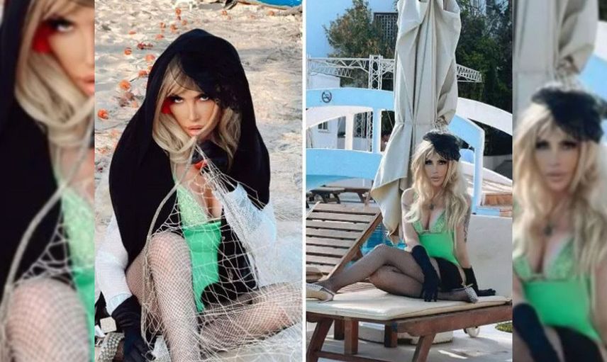 Milli takımla Tunus'a giden Seyhan Soylu, soyundu verdiği pozlar takipçilerini çıldırttı görenler ne yapacağını bilemedi bu ne kılık