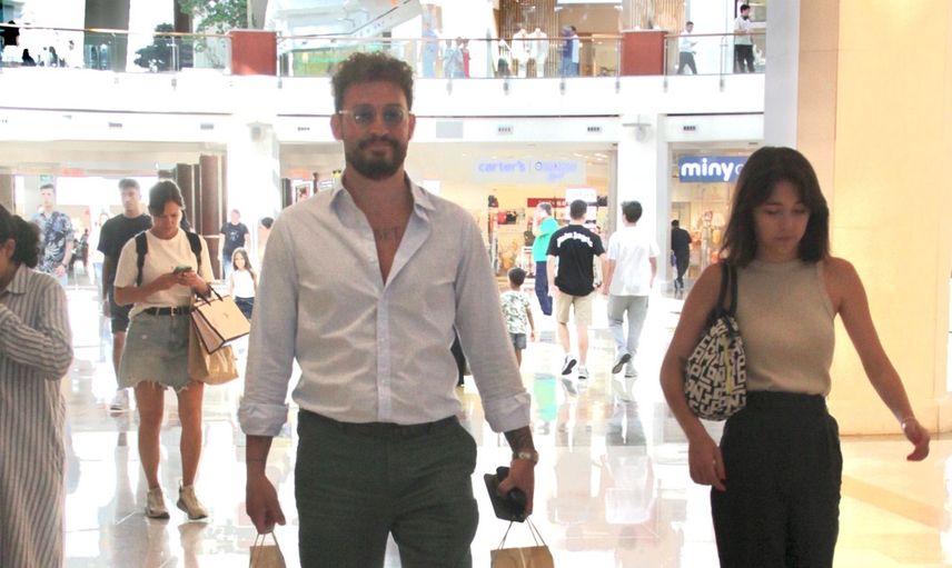Danilo Zanna genç aşkıyla AVM'de görüntülendi! Eski eşine olan benzerliği dikkat çekti