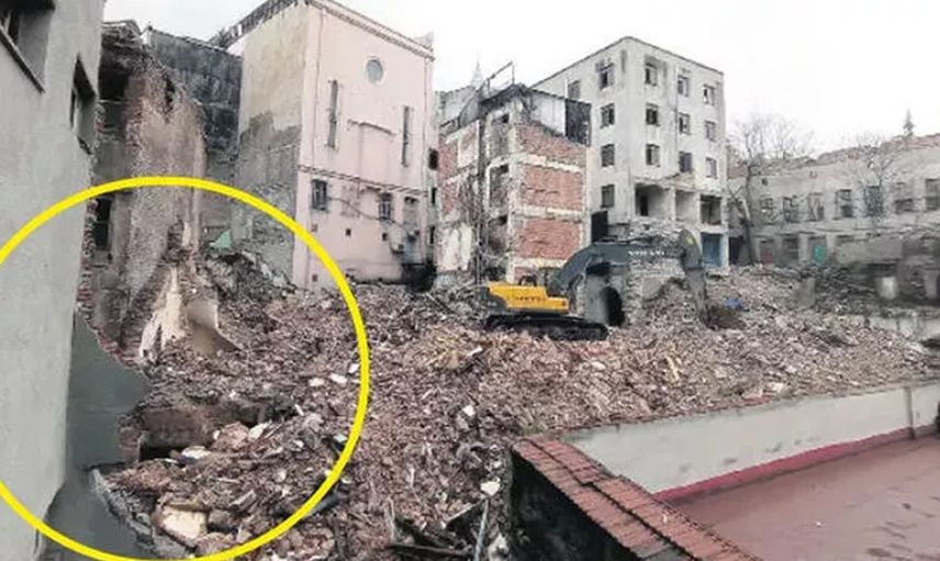 İstanbul’da 200 yıllık genelev yıkıldı! İçinden çıkanlar görenlerin midesini bulandırdı