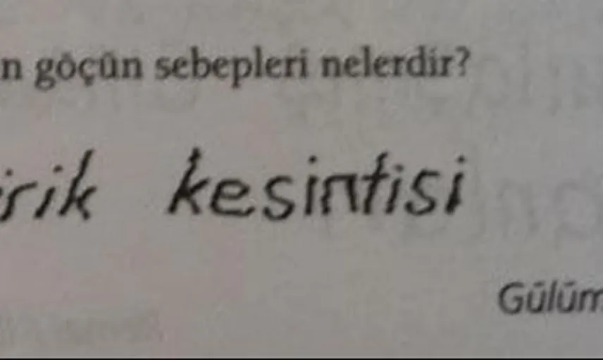 Sınav Sorularına Verilmiş En Komik Cevaplar 
