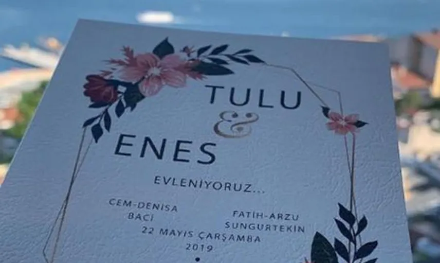 Ünlü Youtuber Enes Batur'un Düğününden İlk Kareler