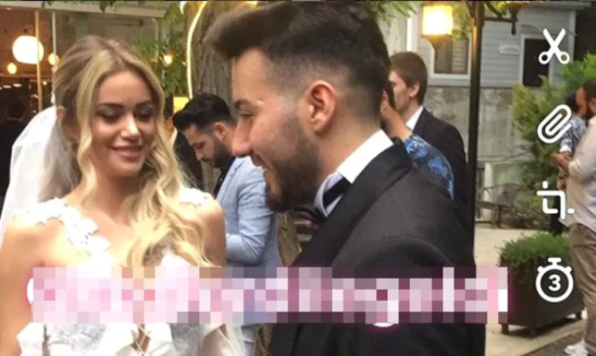 Ünlü Youtuber Enes Batur'un Düğününden İlk Kareler