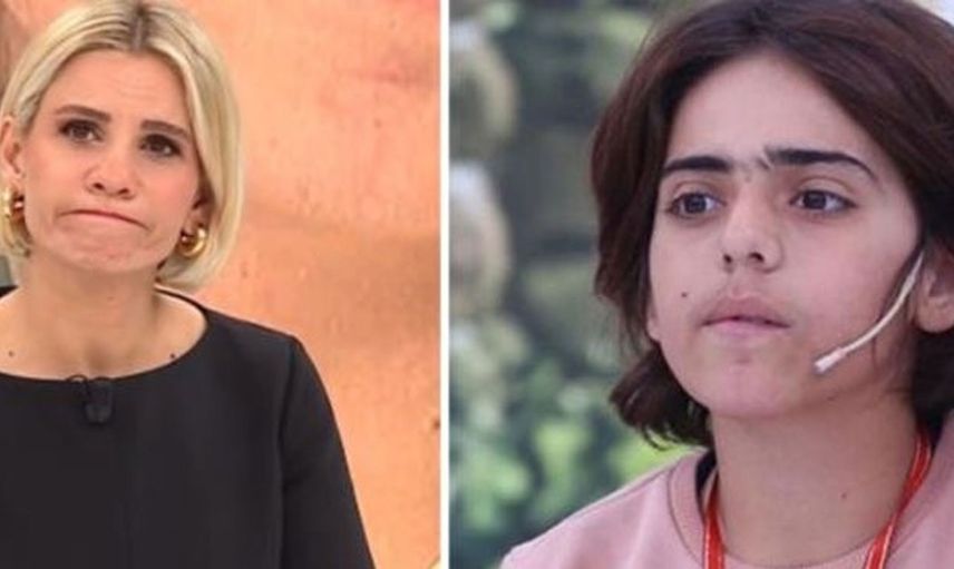 Eşi ve kumasıyla yaşayan zihinsel engelli Fatma’nın hikayesi Esra Erol’a damga vurdu