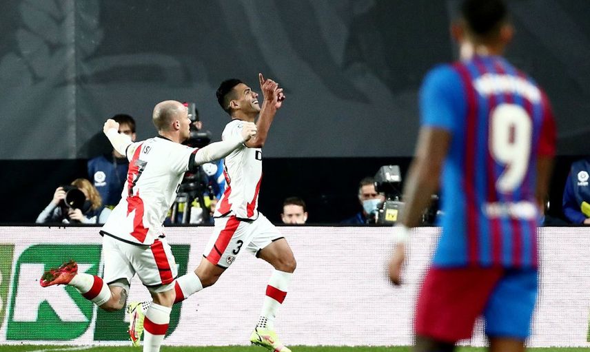 Eski Galatasaraylı Radamel Falcao Transfer Olduğu Rayo Vallecano'da Barcelona'ya Attığı Gol İle Tarihe Geçti!