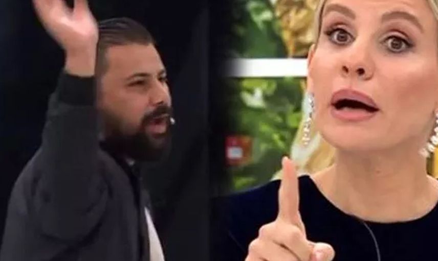Esra Erol canlı yayında sinir krizi geçirdi! Programa gelen konuğu sinirden kovdu