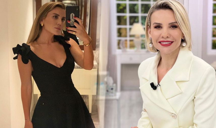 Esra Erol'un kardeşi Eda Erol gömleğinin düğmelerini açtı sütyeni ile erkek takipçilerini çoşturdu