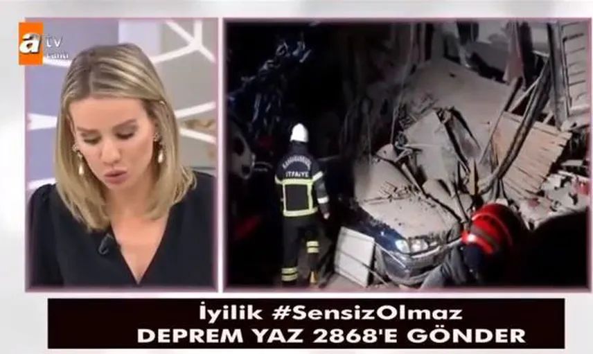 Esra Erol Canlı Yayında Elazığ İçin 1 Buçuk Milyon TL Topladı