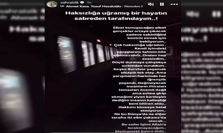 Sahra Işık yarışmadan neden ayrıldı? Survivor'ı karıştıracak iddia: Adada her türlü iğrençlik yaşandı...
