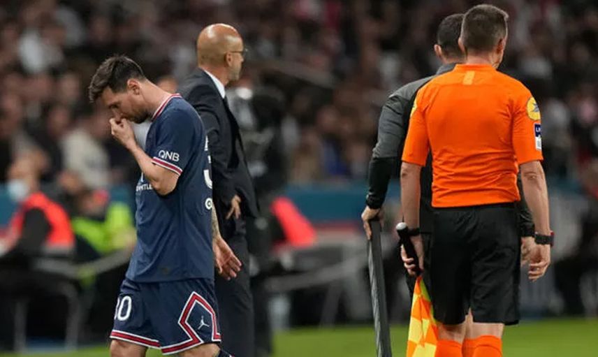 Lionel Messi, PSG'nin Lyon İle Oynadığı Maçta Oyundan Alındı!