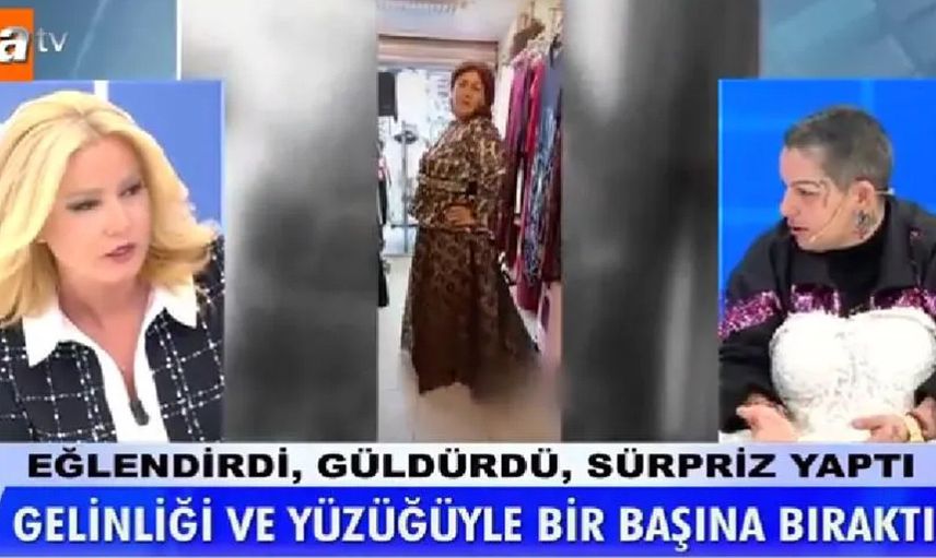 Müge Anlı’da ilginç olay! 41 yaşındaki Ebru Fidan gelinlikle stüdyoya geldi