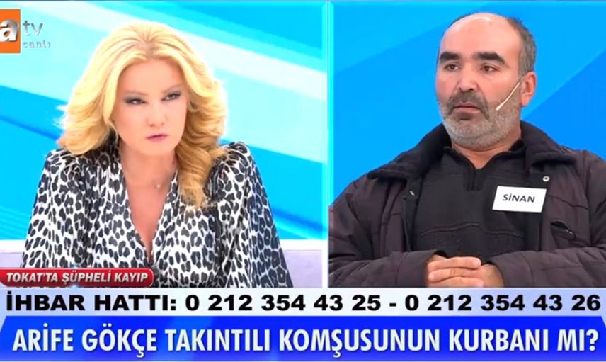 Sapık Sinan gözlerini Müge Anlı'nın bacaklarına dikti! Kocası Şinasi Yüzbaşıoğlu stüdyoyu basacak