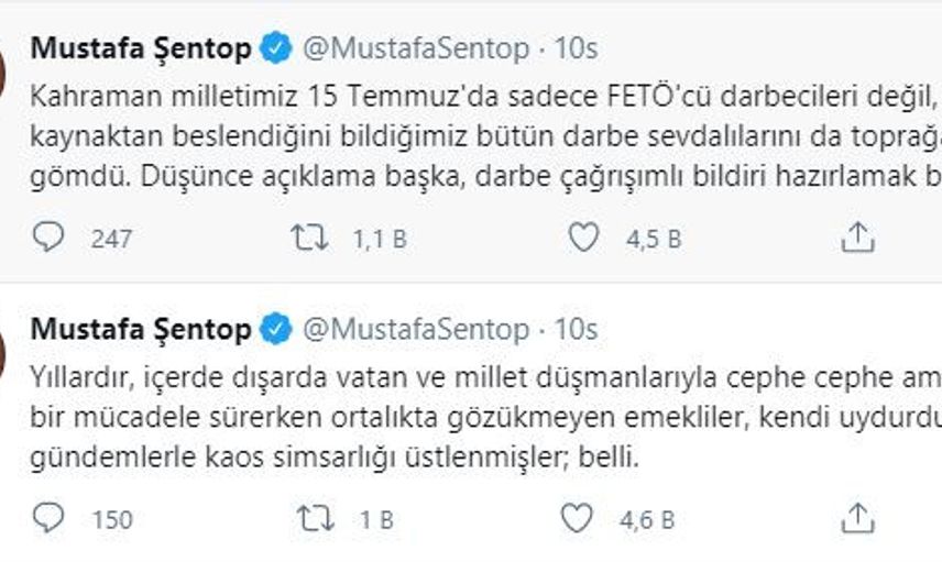 Emekli 103 Amiral İçin Tepkiler Çığ Gibi Büyümeye Devam Ediyor!