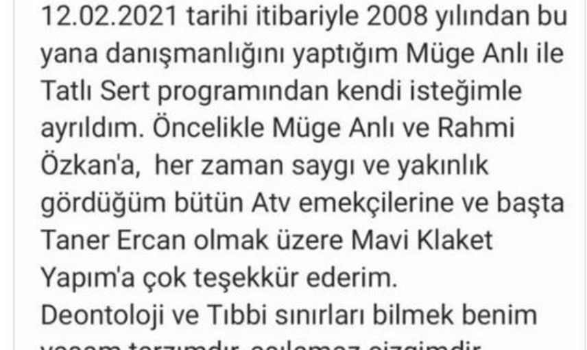 Müge Anlı'dan ayrılan Arif Verimli ilginç bir açıklama yaptı