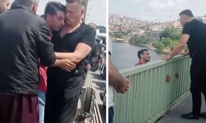 Yeşilçam'ın yıldız oyuncusu Nuri Alço Haliç Köprüsü'nden kendini atmaya çalışan gence engel oldu