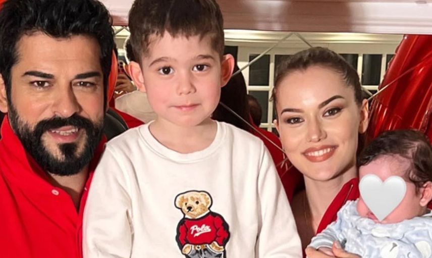 Fahriye Evcen küçük oğlu Kerem'i paylaştı: Bakın herkes kime benzetti!