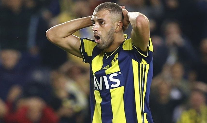 Fenerbahçe'nin Eski Futbolcusu Islam Slimani Lyon-Sparta Prag Maçında Yıldızlaştı!
