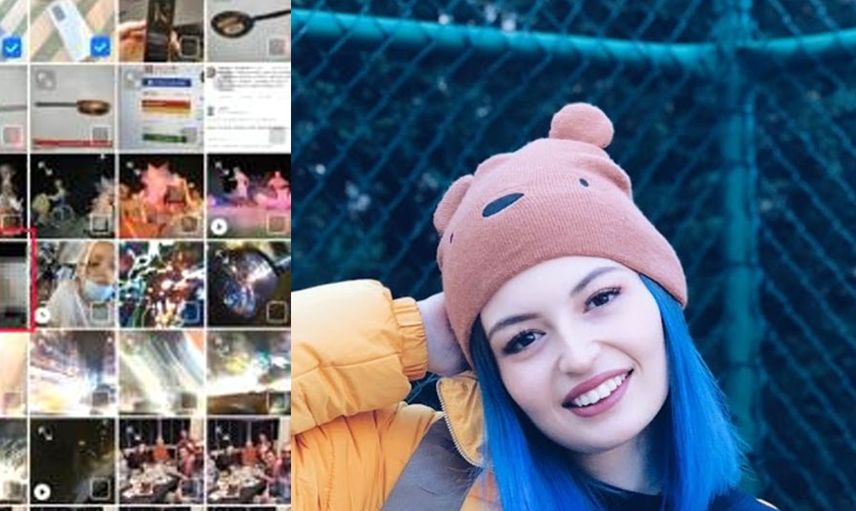 Fenomen Meryem Can'ın bir Youtube videosundaki müstehcen fotoğrafı sosyal medyada olay oldu!