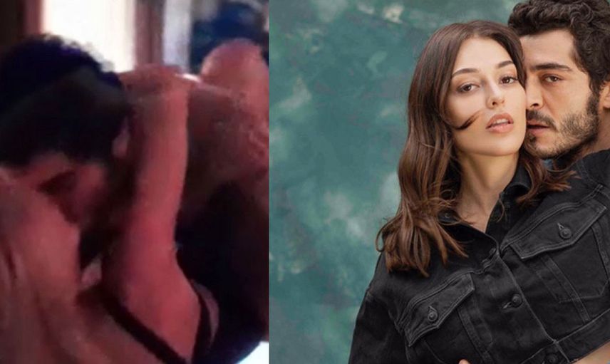 Film aşkı gerçek mi oldu? Dilan Deniz Çiçek ve Burak Deniz arabadan sarmaş dolaş fotoğraf paylaştı