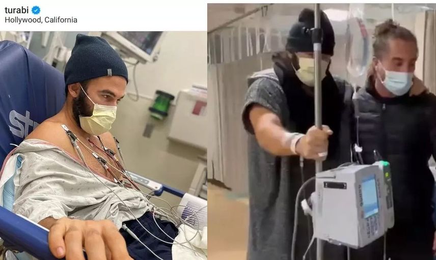 Turabi kaza geçirdi hastanelik oldu 