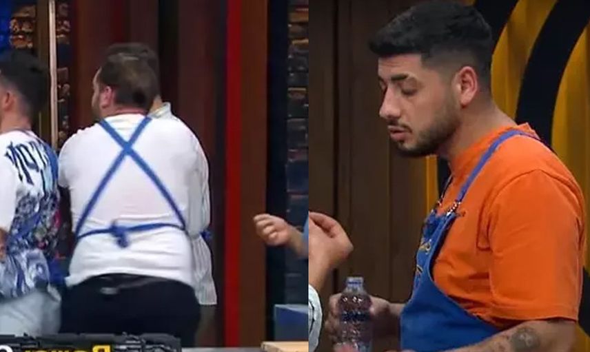 MasterChef'e damga vuran kavga! Barbaros ve Barış birbirine girdi